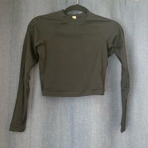Crop top rash gaurd
